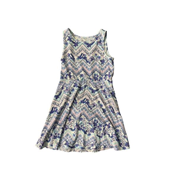 The Children’s Place Girls Blue and Purple Tank Dress - Size S - Picture 1 of 2